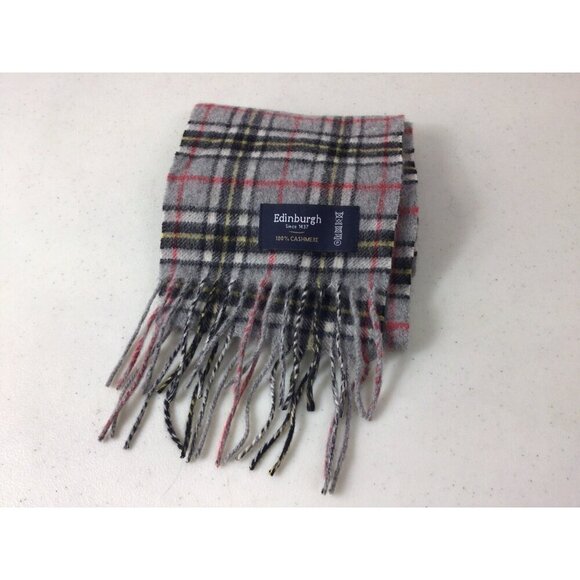 Edinburgh Cashmere Scarf Mens One Size - Picture 2 of 5